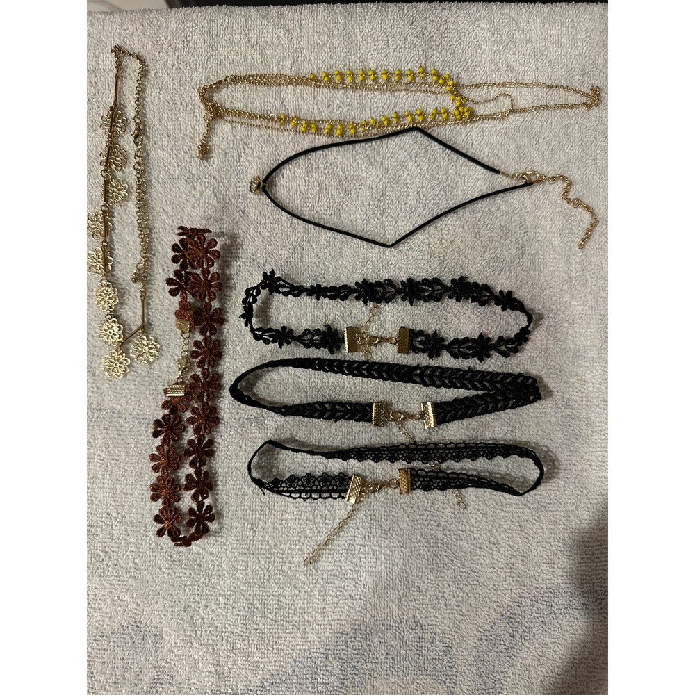 MIA Choker Necklaces in Many Sizes and Colors